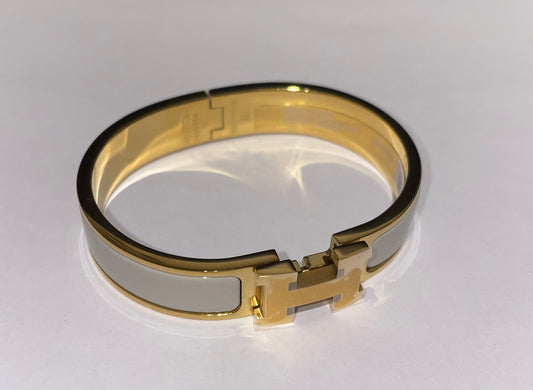 Bracelet Clic H White