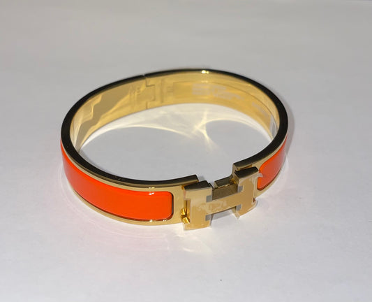 Bracelet Clic H Orange