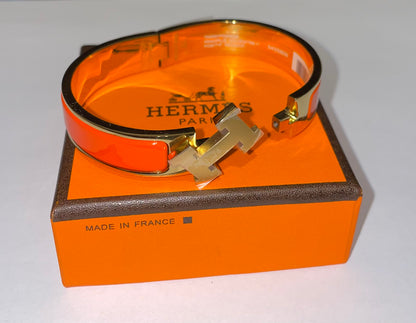 Bracelet Clic H Orange