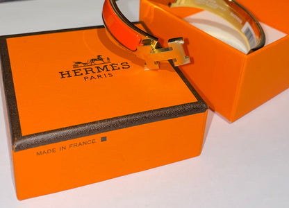 Bracelet Clic H Orange